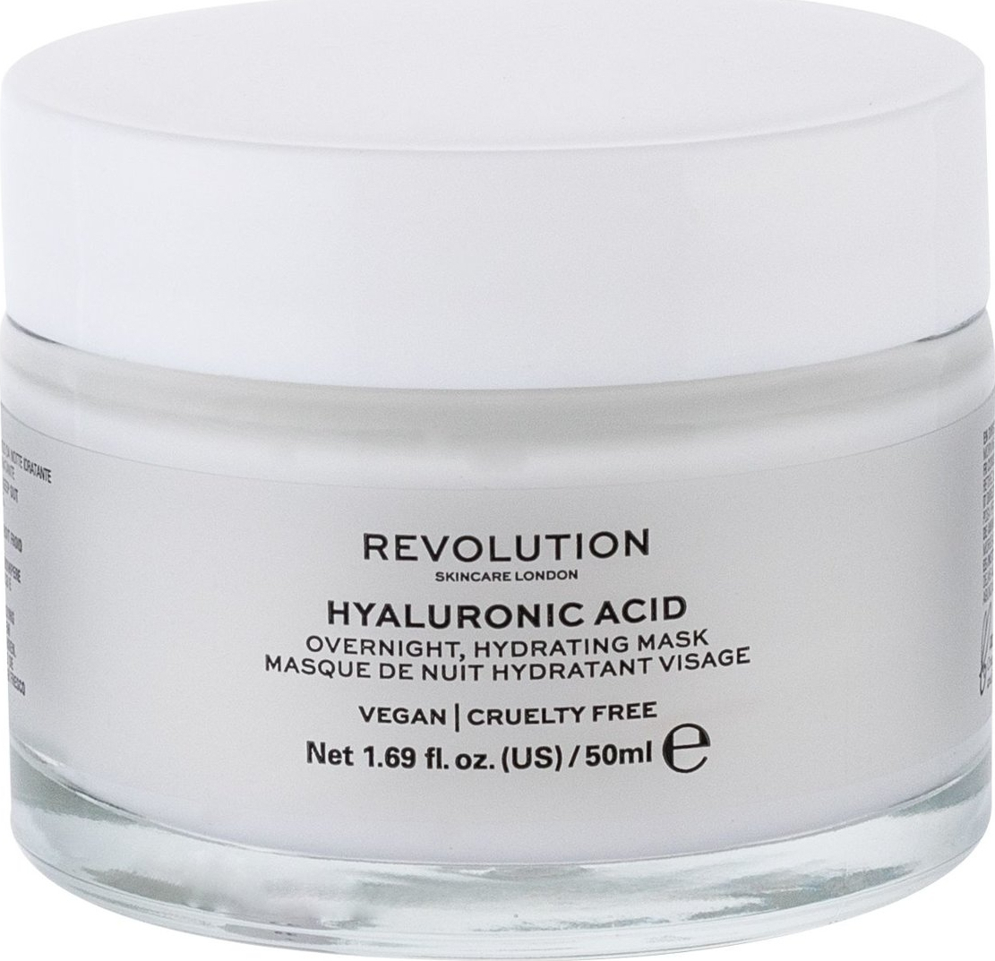 Revolution Beauty Hyaluronic Acid Overnight Hydrating Face Mask 50ml