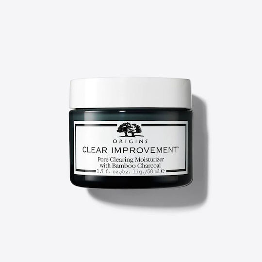 Origins Clear Improvement 24ωρη Αναπλαστική & Ρυθμιστική Κρέμα Προσώπου κατά των Ατελειών & της Ακμής με Υαλουρονικό Οξύ 50ml