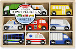 Melissa & Doug Town Autoset Feuerwehrauto