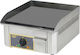 Roller Grill Electric Commercial Flat Top Griddle Steel 40x47x23cm 3kW with Flat Grill Plate