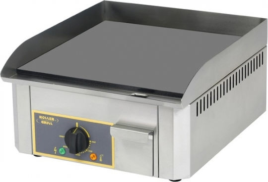 Roller Grill Electric Commercial Flat Top Griddle Steel 40x47x23cm 3kW with Flat Grill Plate