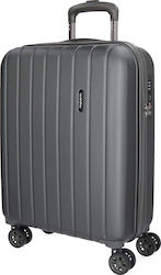 Movom ABS Large Travel Suitcase Hard Gray with 4 Wheels Height 75cm.