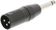 Nedis Converter XLR male to 6.3mm male 1pcs COTP15942BK