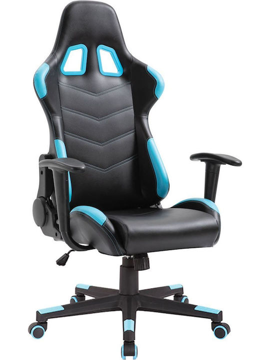 Woodwell BF9150 Καρέκλα Gaming Δερματίνης Μπλε