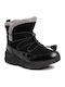 Xti Women's Ankle Boots Platform & Fur Black