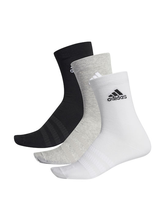 Adidas Light Αθλητικές Κάλτσες Πολύχρωμες 3 Ζεύγη