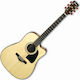 Ibanez Semi-Acoustic Guitar AW3000CE-NT Cutaway Natural