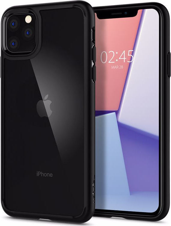 Spigen Ultra Hybrid Clear/Matte Black (iPhone 11 Pro Max) Skroutz.gr