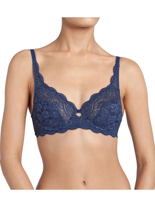 Triumph Amourette 300 W Μπλε Σουτιέν χωρίς Ενίσ...