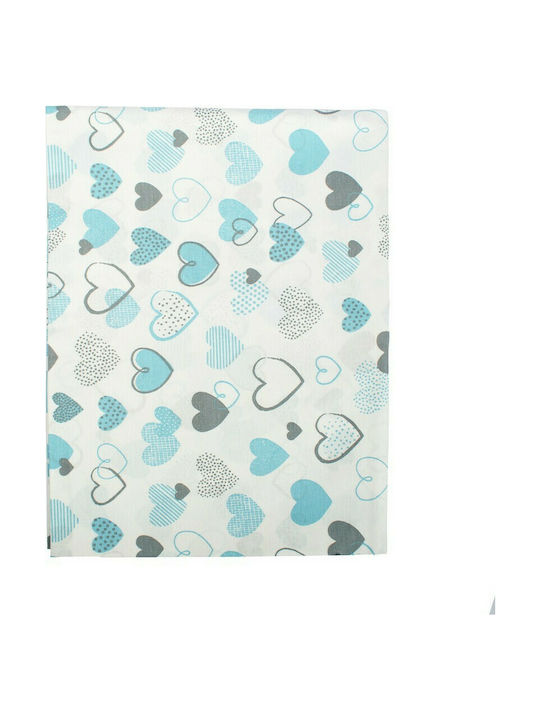 Dimcol Παιδικό Πάπλωμα Μονό Hearts 08 Blue 160x...