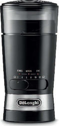 De'Longhi KG210 Electric Coffee Grinder 170W for 90gr Beans and 3 Grind Levels Black