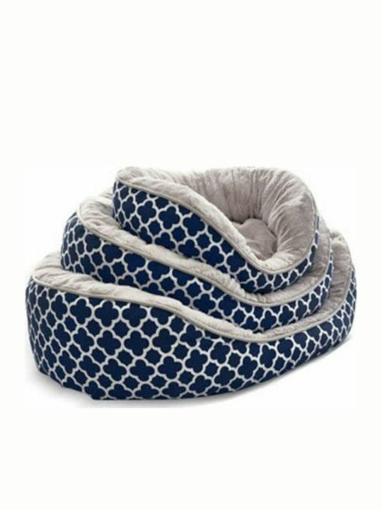 Donald Pet Care Hamptons Sofa Dog Bed Blue 81x60cm. 60082