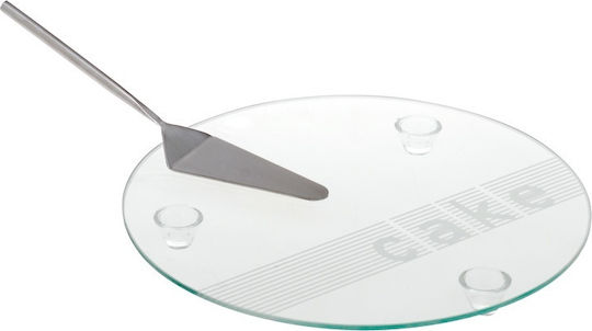 Salt & Pepper Servierplatte Glas Transparent mit Durchmesser 30cm 1Stück
