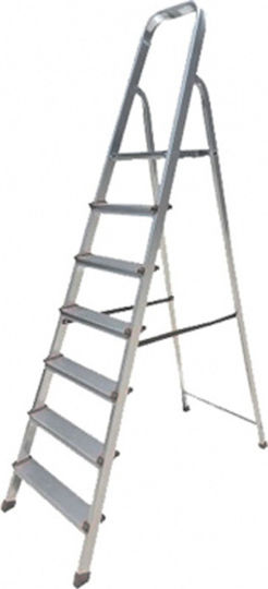 Bormann BHL5006 Scară Aluminiu cu 6+1 Trepte