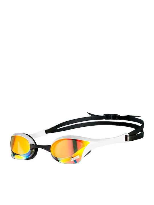 Arena Cobra Ultra Swipe Swimming Goggles Adults with Anti-Fog Lenses White