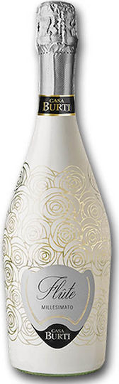 Cantine Riondo Κρασί Casa Burti Flute Millesimato Spumante Extra Dry Λευκό Ξηρό Αφρώδες 750ml