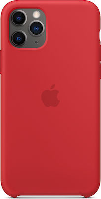 Apple Silicone Case Silicone Back Cover Red (iPhone 11 Pro)