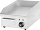 Galore VE810 Commercial Flat Top Electric Griddle with Flat Plate 2kW 30x51x22cm