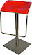 Hocker Bar Metallisch S3003 Rot 1Stück 41x45x57cm