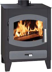 Syrios Parnon Steel Wood Stove 11.2kW Gray