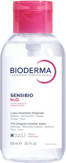 Bioderma Sensibio H2O Micellar Water Cleansing and Makeup Remover Water for Sensitive Skin