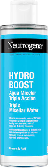 Neutrogena Hydro Boost Micellar Water Αφαίρεσης Μακιγιάζ Προσώπου 400ml