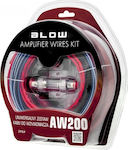 Blow Set Car Audio Cables 8AWG 5m