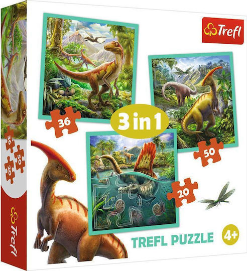 Puzzle pentru Copii World of Dinosaurs pentru 4+ ani+ Ani 50buc Trefl