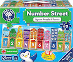 Puzzle pentru Copii Number Street 20buc Orchard