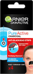Garnier SkinActive Pure Charcoal Face Black Cleansing Mask 4pcs