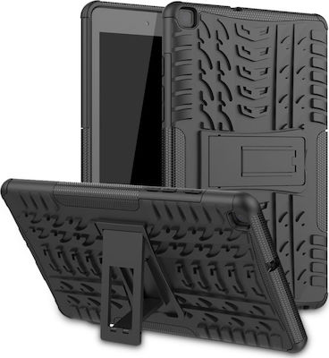 Armorlok Coperta din spate Silicon Rezistentă Negru (Galaxy Tab A 8.0 2019)