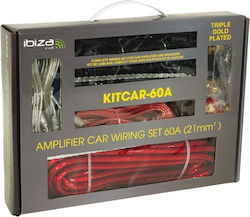 Ibiza Sound Σετ Καλωδίων Ενισχυτή Αυτοκινήτου KITCAR60A