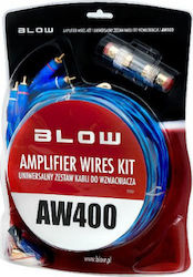 Blow Σετ Καλωδίων Ενισχυτή Αυτοκινήτου AW400