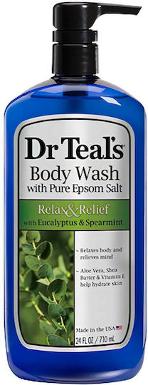 Dr Teal's Relax & Relief Успокояващ Душ Гел с Аромат Евкалипт 710мл