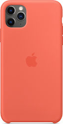 Apple Silicone Case Back Cover Σιλικόνης Πορτοκ...
