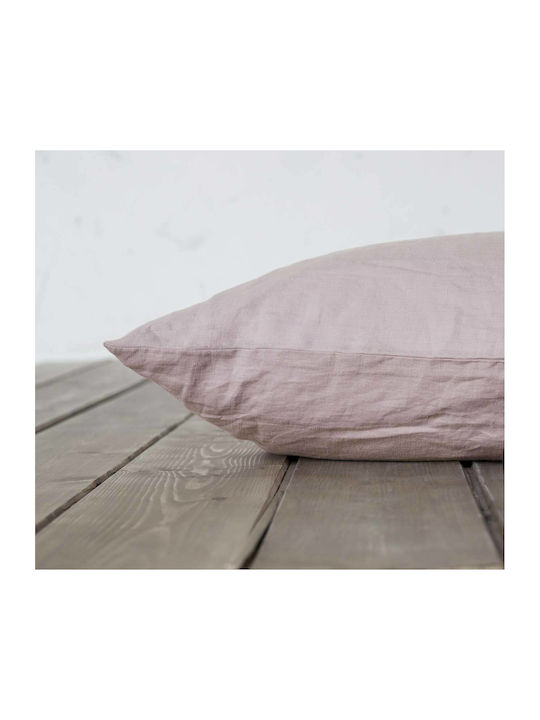 Nima Sheet Double 200x260cm. Linen 22453 Dusty Pink