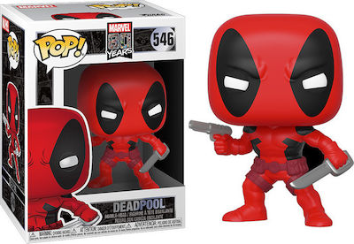 Funko Pop! Marvel: Marvel 80 Years - Deadpool 546 Cap de bobble