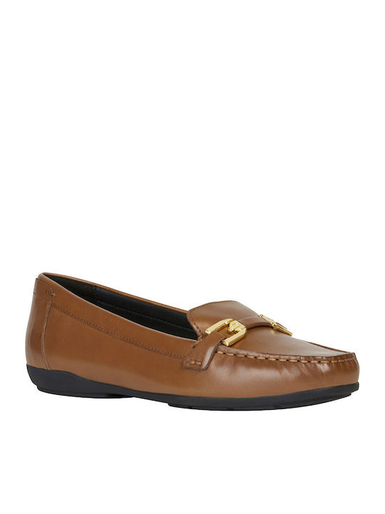 Geox D Annytah Moc A Leather Women's Moccasins ...