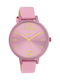 Oozoo Timepieces Uhr mit Rosa Lederarmband