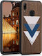 KWmobile Wood and Triangles Umschlag Rückseite ...