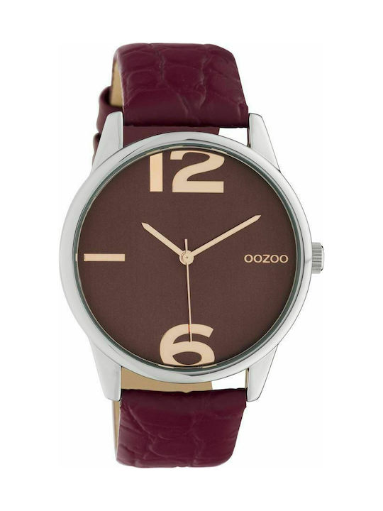 Oozoo Timepieces Burgundy