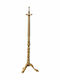Artekko Καλόγερος Ξύλινος Natural 52x52x180cm