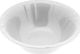 Venus Round Salad Bowl 16cm Ceramic Salad Bowl White 16x16cm