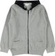 Name It Kinder-Strickjacke mit Kapuze Gray