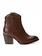 Xti Women's Cowboy Medium Heel Boots Camel