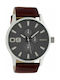 Oozoo Timepieces Grey / Brown