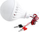 LED Emergency Light Globe with Battery Powered and Photocell 1pcs