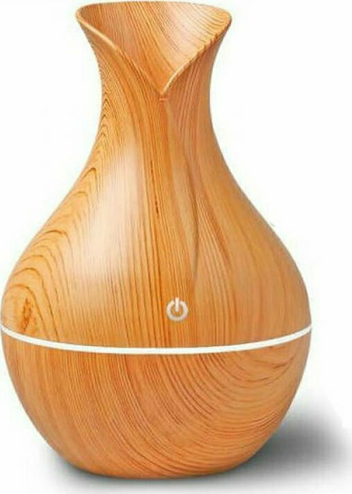 Led Συσκευή Αρωματοθεραπείας Υπερήχων Aroma KJR036 Καφέ 130ml Skroutz.gr