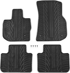 Gledring Set Front and Back 4pcs for BMW X3 2017 Black