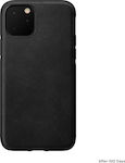 Nomad Rugged Umschlag Rückseite Synthetisches Leder 2mm Schwarz (iPhone 11 Pro Max) NM21Y10R00